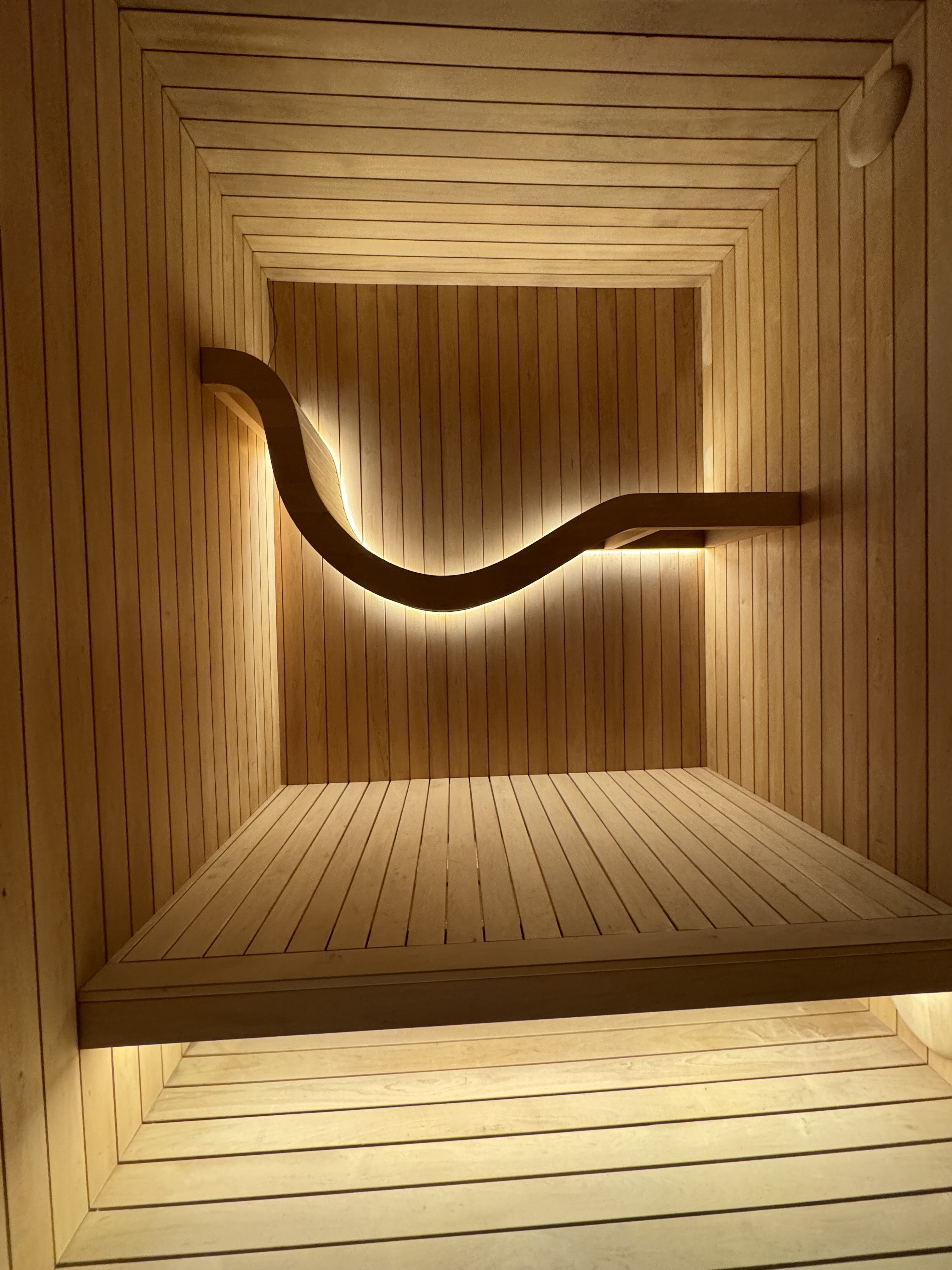 Zuni custom indoor sauna build, Denver Colorado by MD Design Build